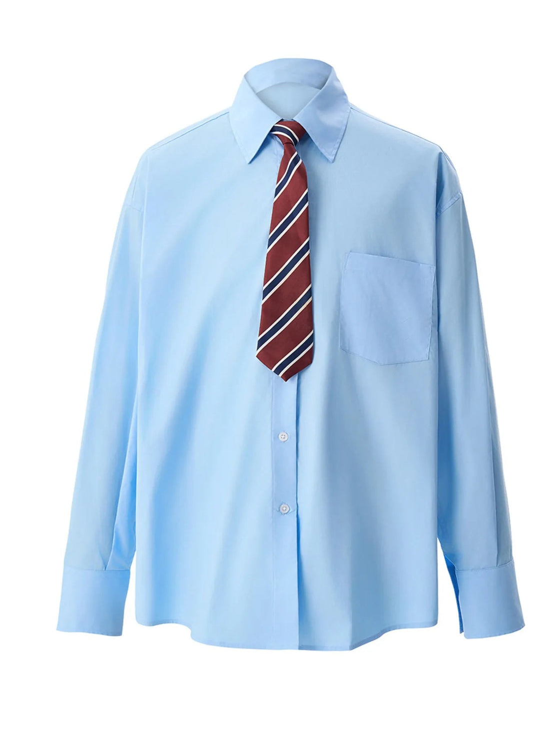 Men's Button Up Long Sleeve Shirt - Lookzlike