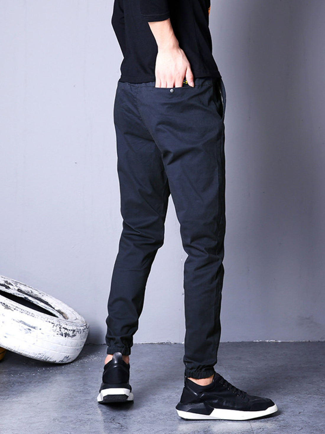 Men's Casual Drawstring Joggers designed for comfort and style at Lookzlike