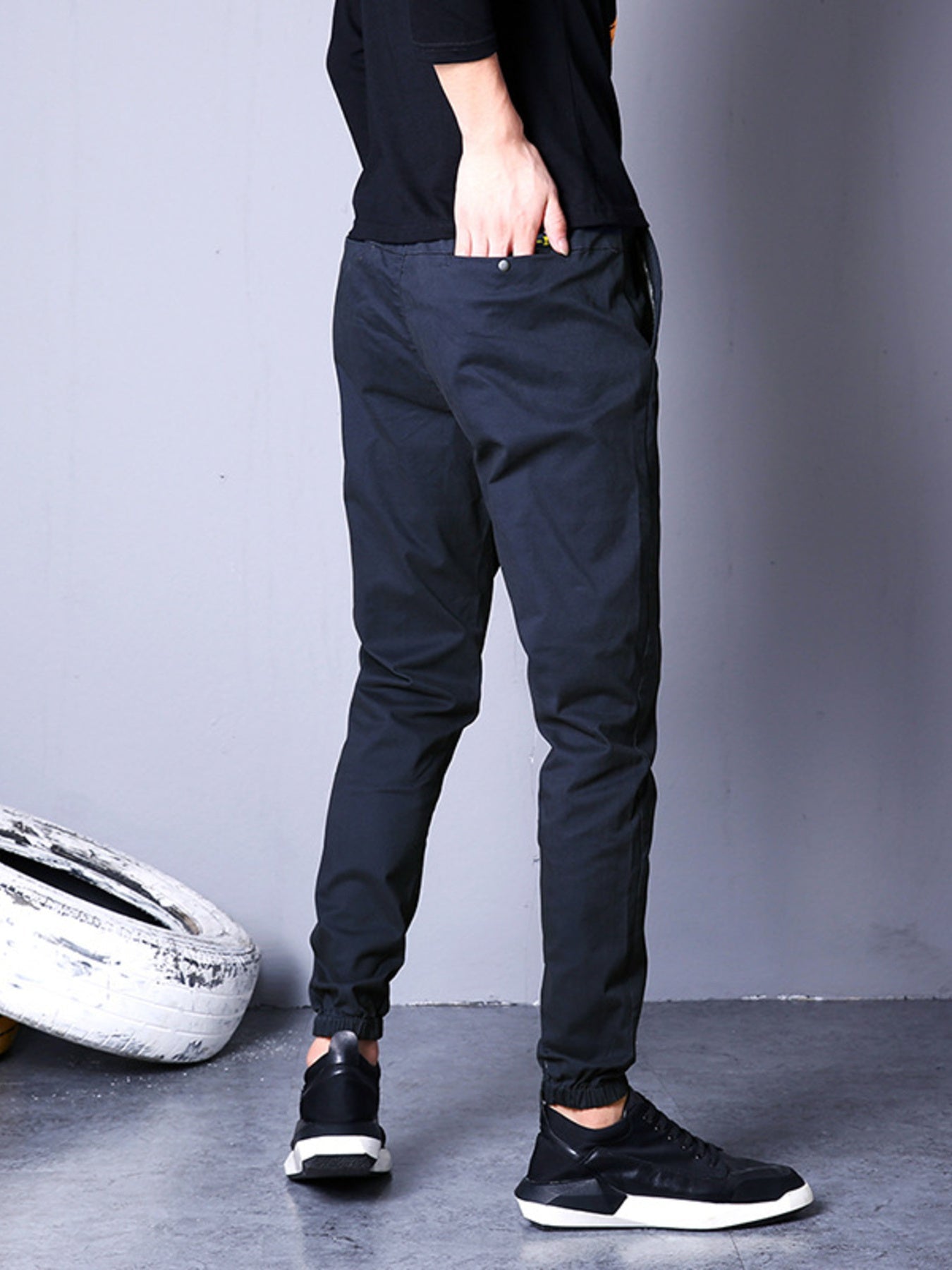 Men's Casual Drawstring Joggers designed for comfort and style at Lookzlike