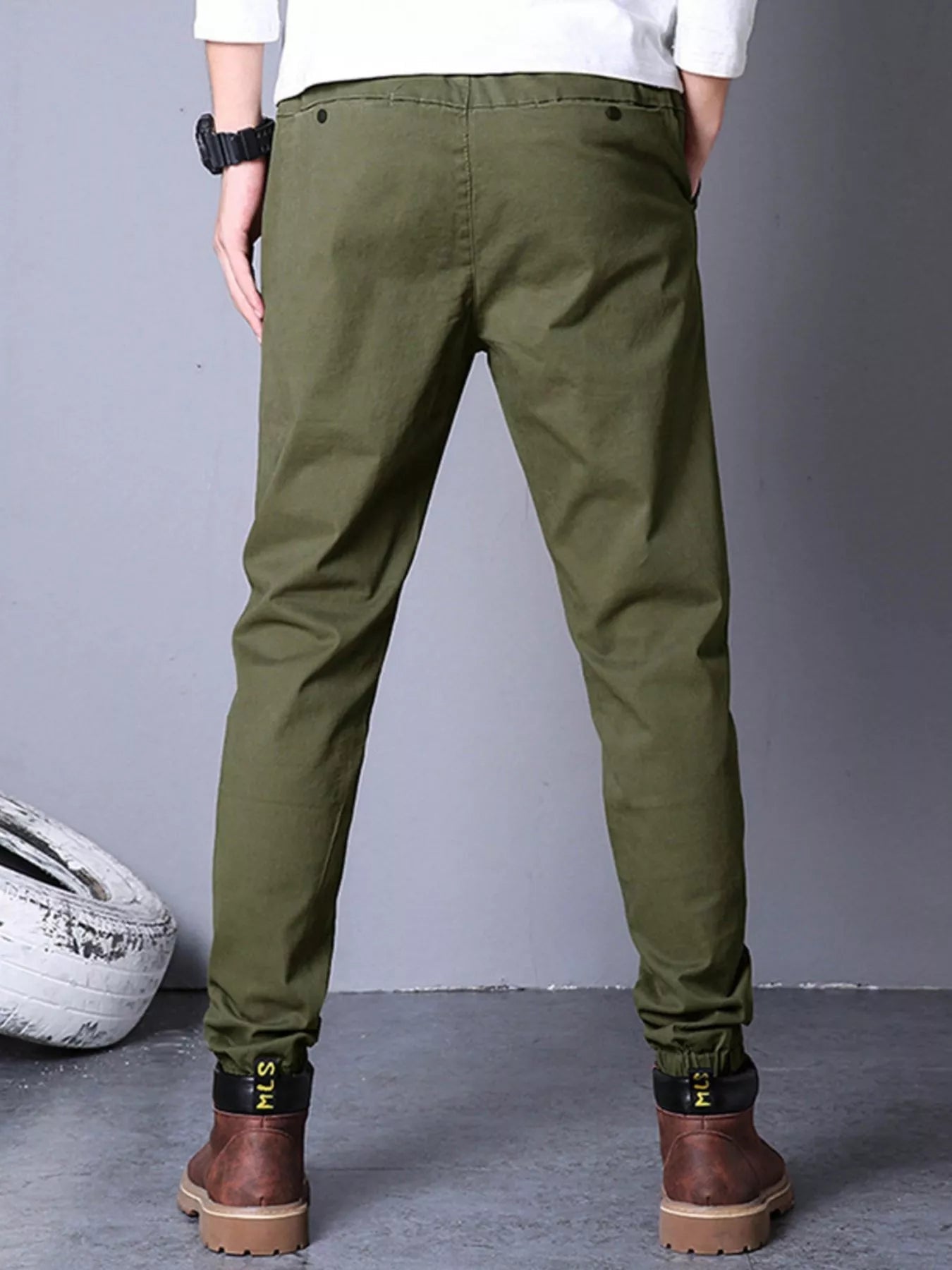 Men's Casual Drawstring Joggers designed for comfort and style at Lookzlike