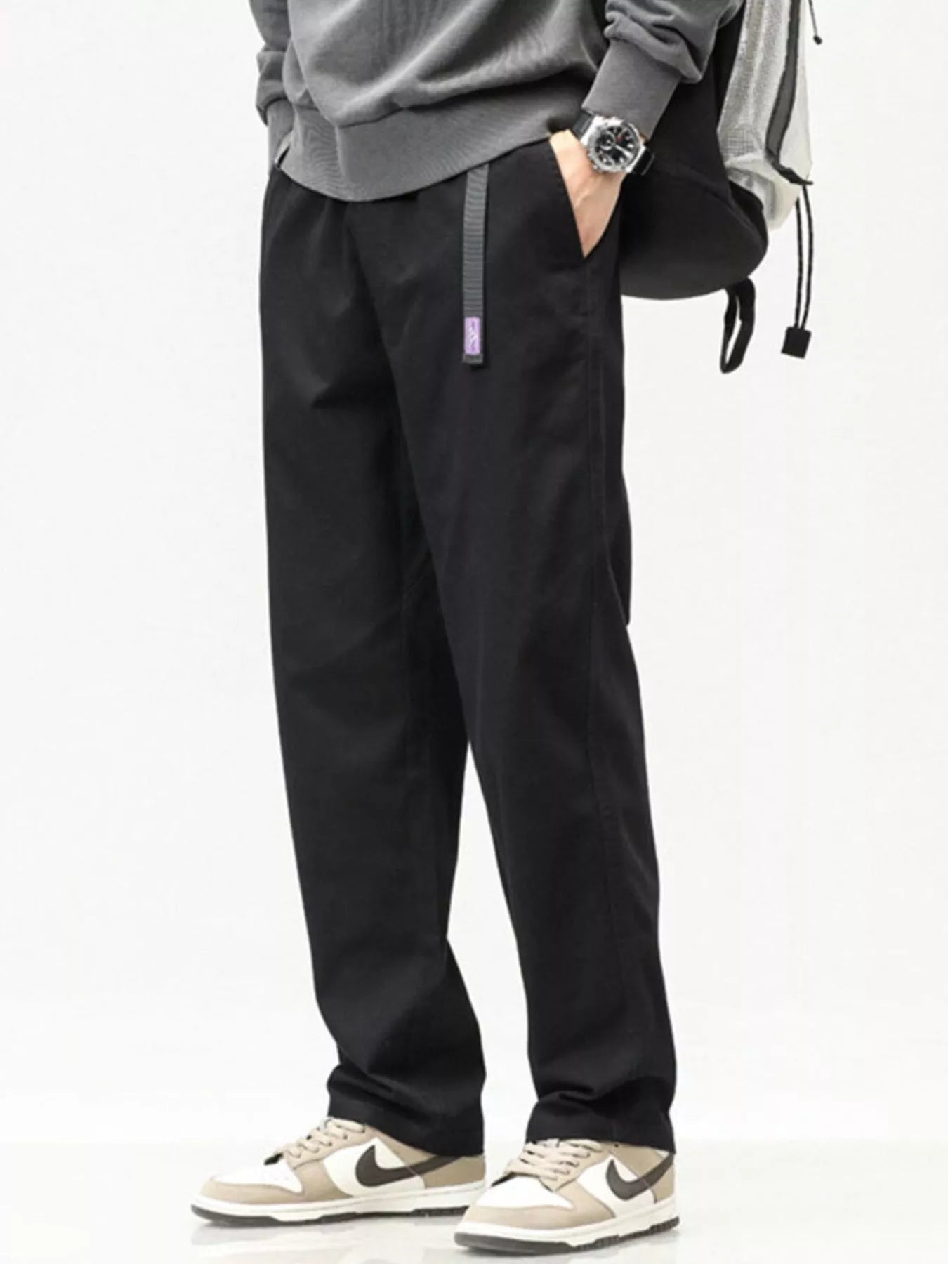 Men's Casual Loose Fit Pants designed for comfort and style at Lookzlike