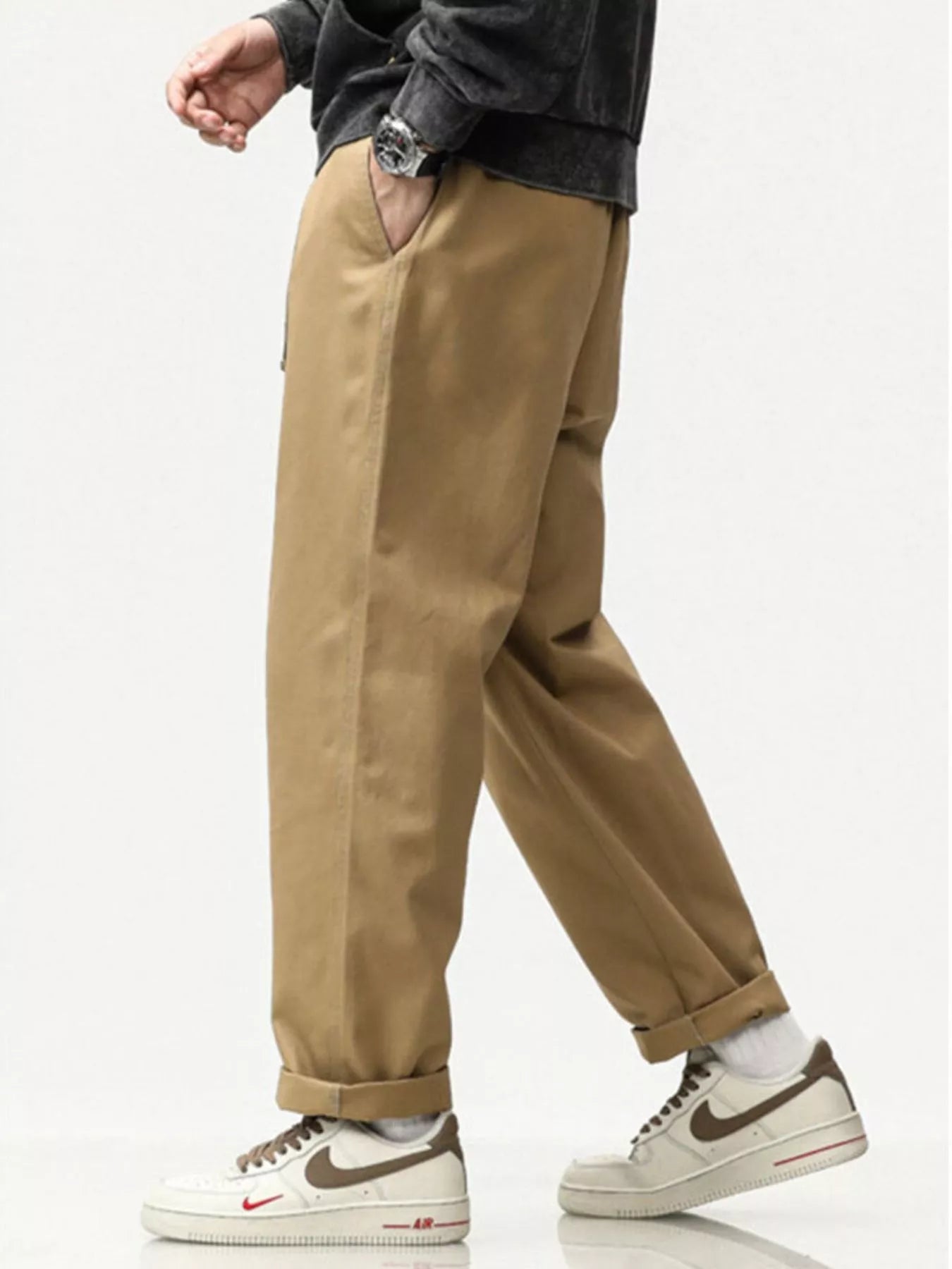 Men's Casual Loose Fit Pants designed for comfort and style at Lookzlike