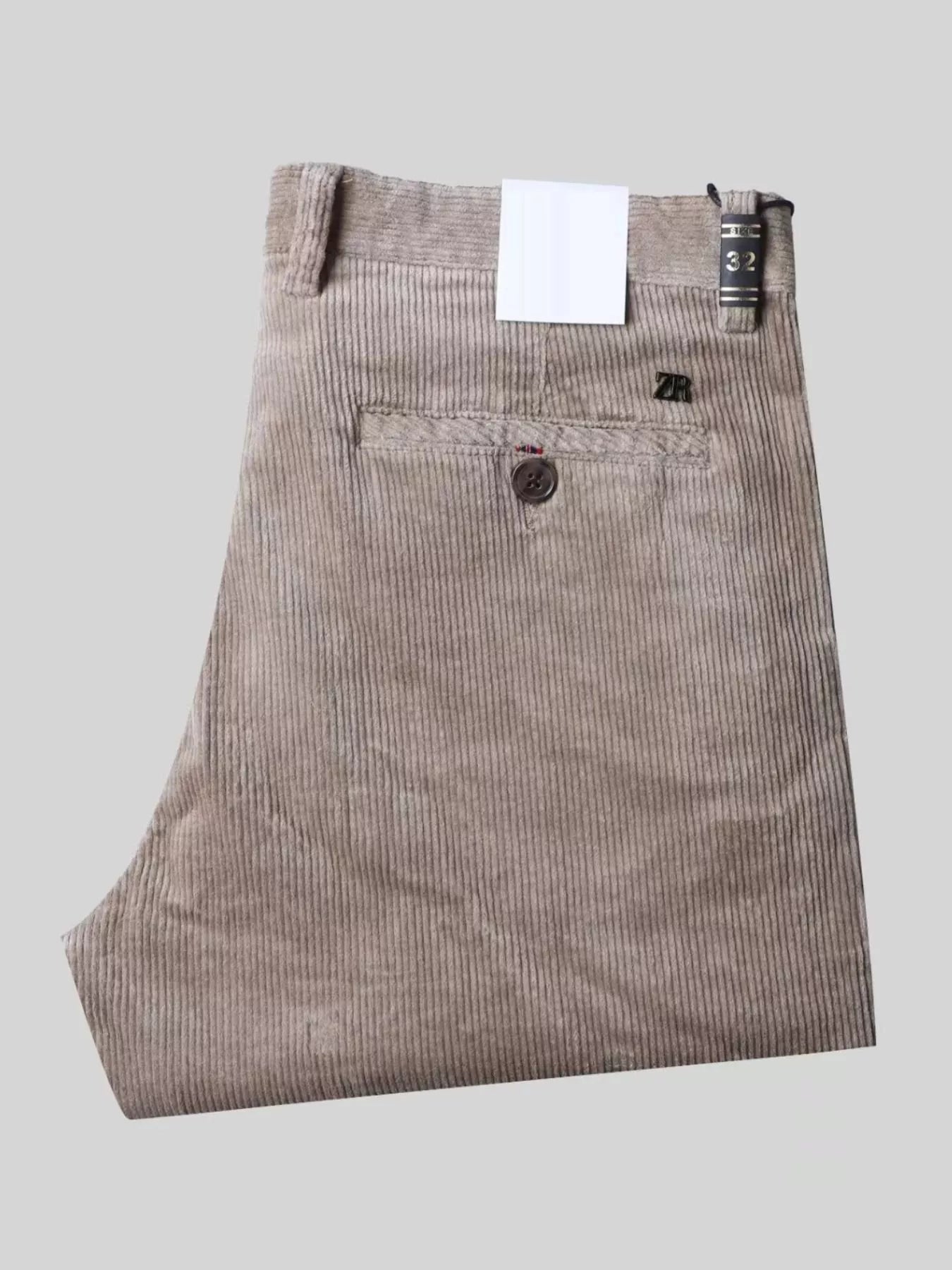 Men's Corduroy Slim - Fit Pants designed for comfort and style at Lookzlike