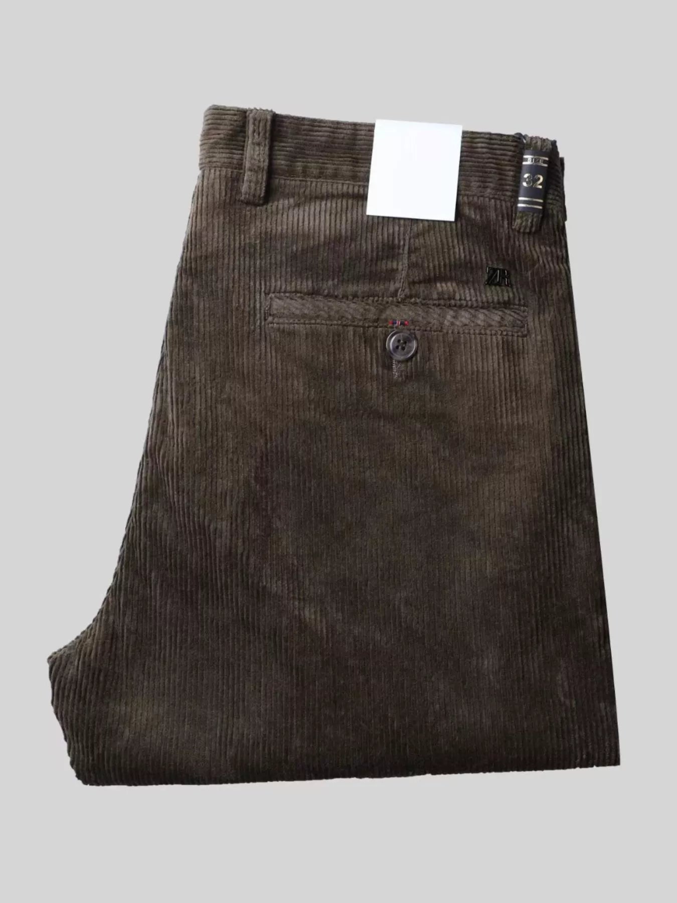 Men's Corduroy Slim - Fit Pants designed for comfort and style at Lookzlike
