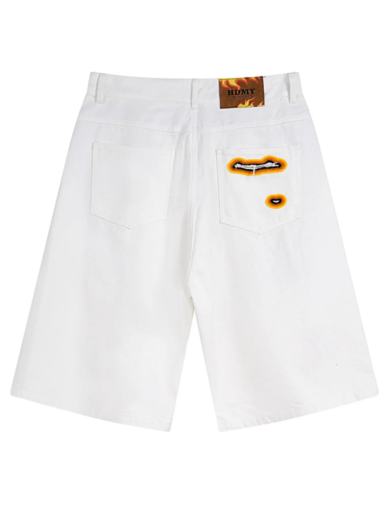Men's Distressed Loose Fit Denim Shorts - Lookzlike