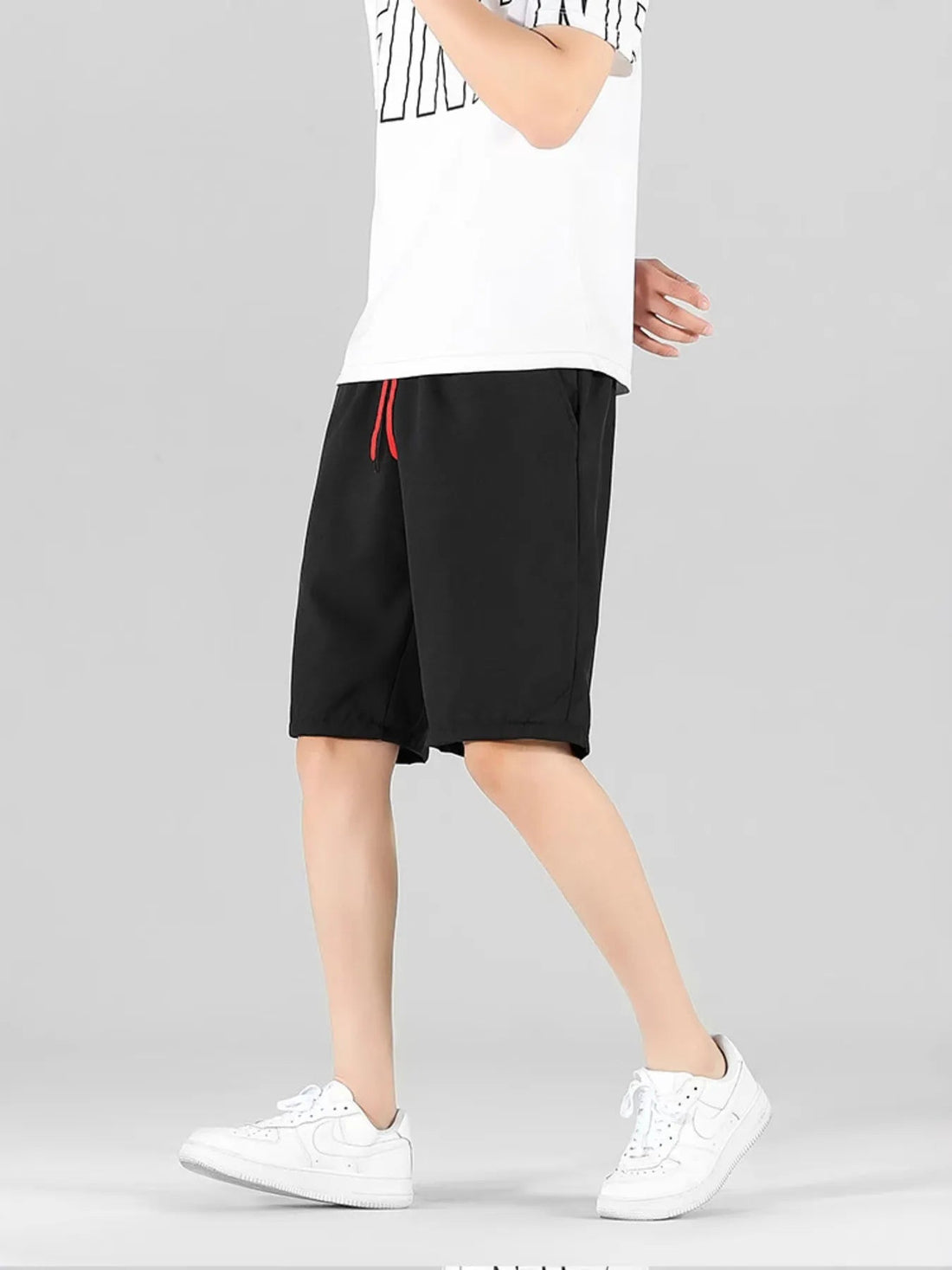 Men's Drawstring Shorts with Pockets designed for comfort and style at Lookzlike