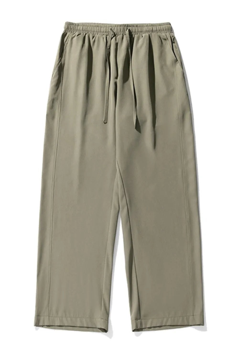 Men's Drawstring Wide Leg Pants - Lookzlike