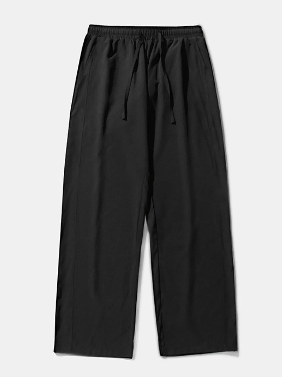 Men's Drawstring Wide Leg Pants - Lookzlike