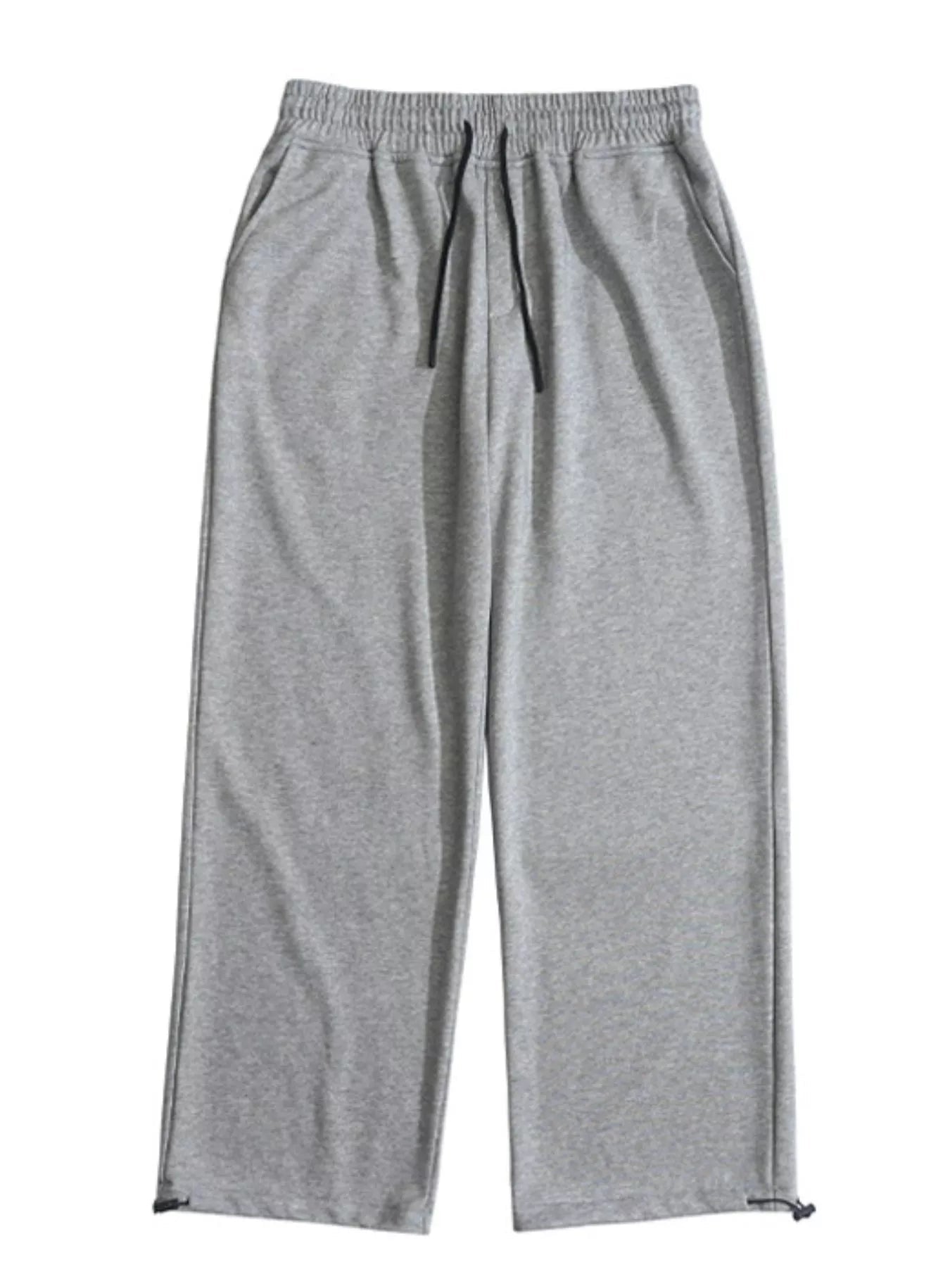 Men's Drawstring Wide Leg Pants designed for comfort and style at Lookzlike