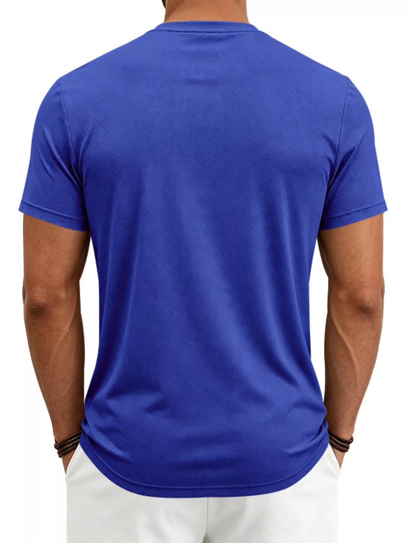 Men's Full Size Classic Fit Crew Neck T-Shirt Plus Size designed for comfort and style at Lookzlike