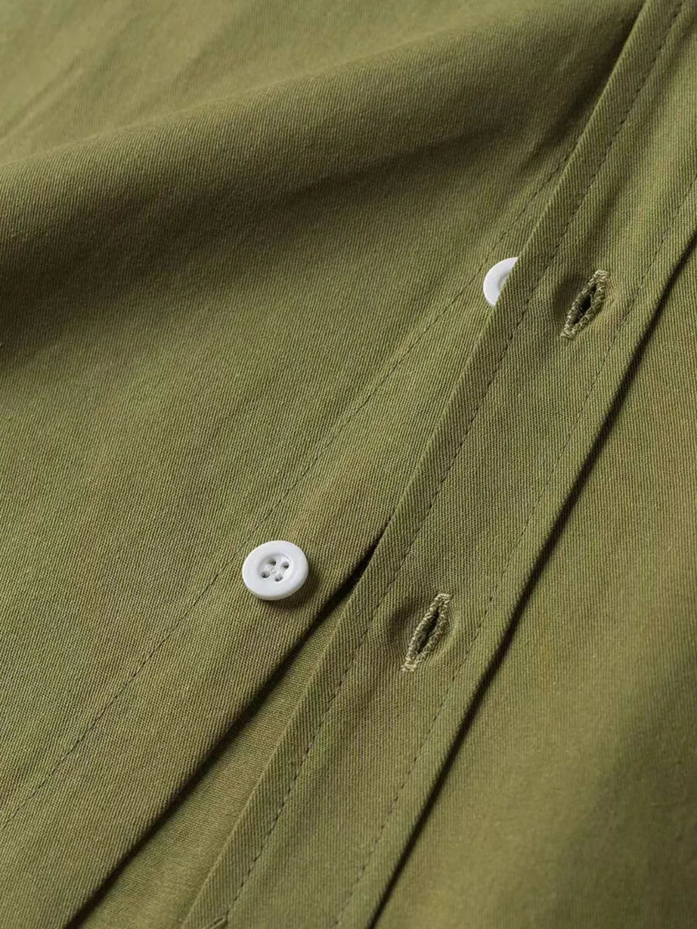Men's Full Size Collared Neck Button Down Shirt Plus Size - Lookzlike