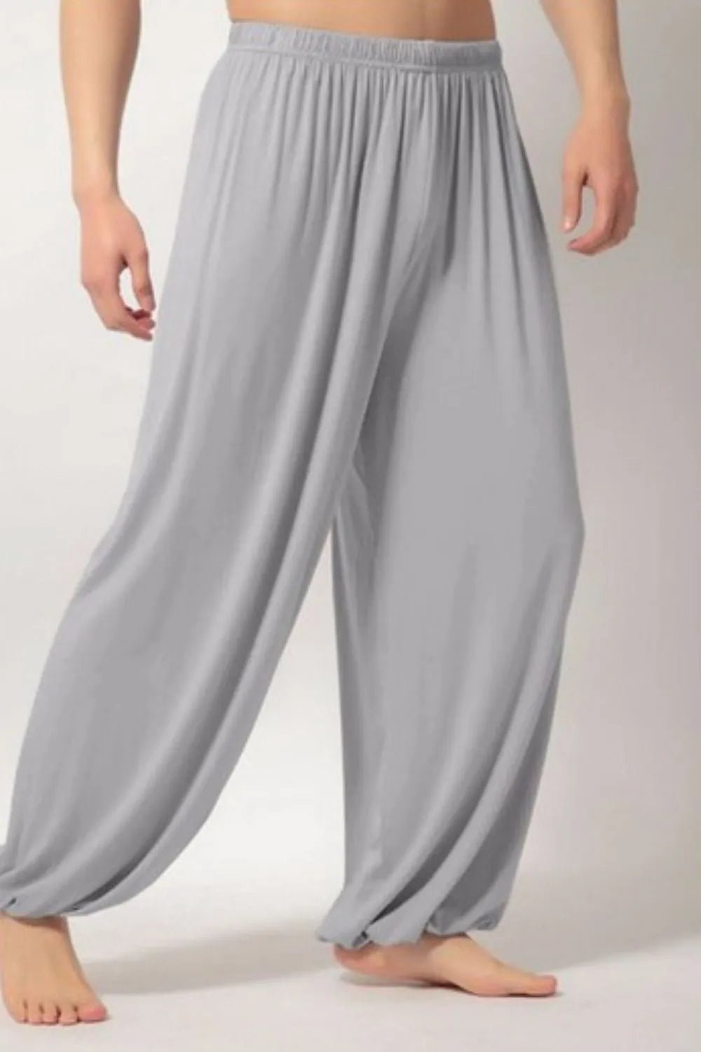 Men's Full Size Elastic Waist Pants Plus Size - Lookzlike