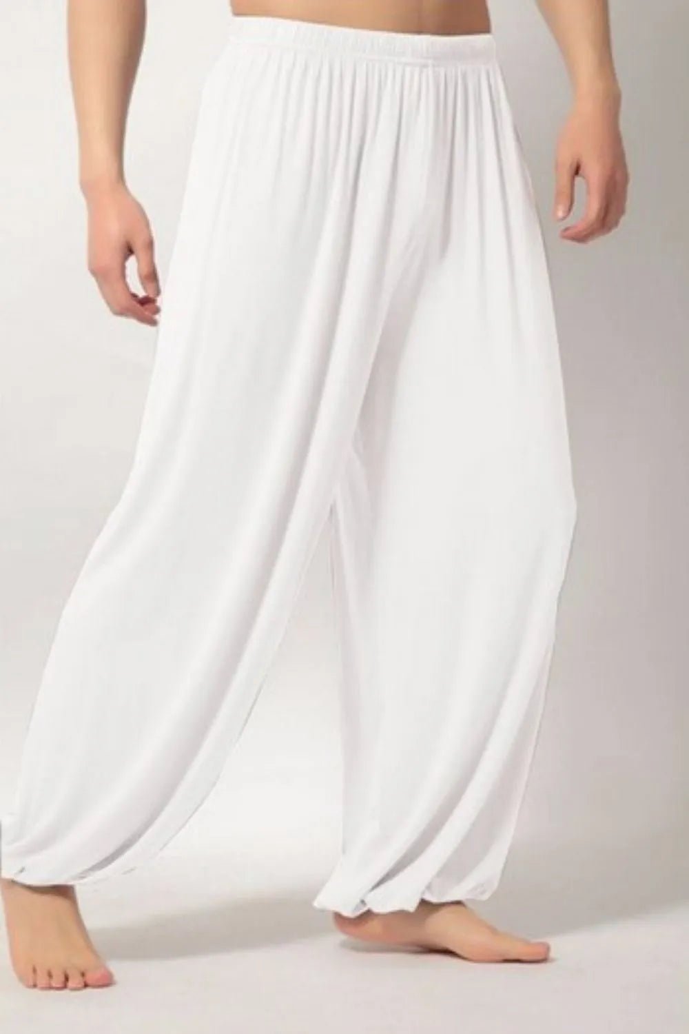 Men's Full Size Elastic Waist Pants Plus Size - Lookzlike