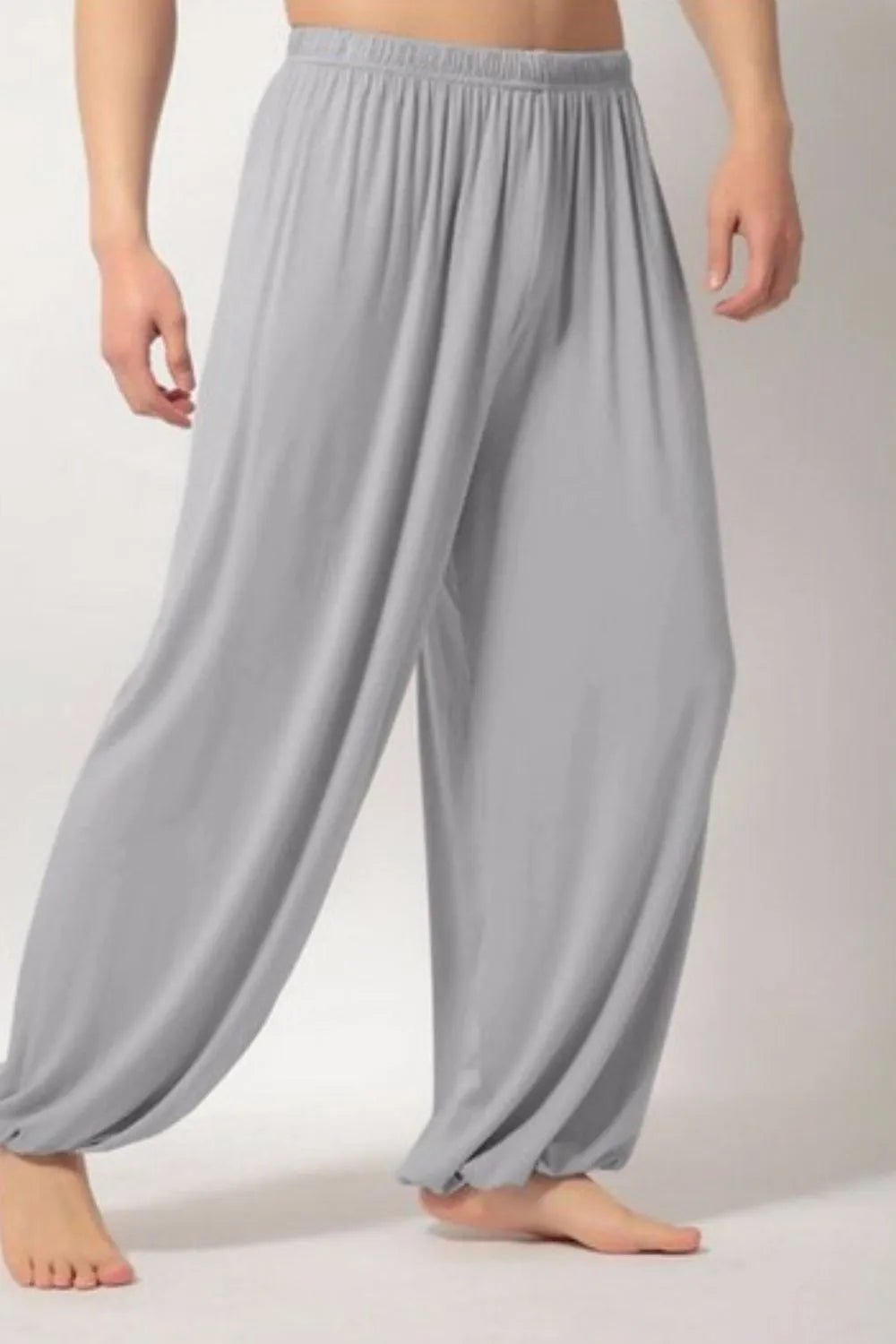Men's Full Size Elastic Waist Pants Plus Size - Lookzlike