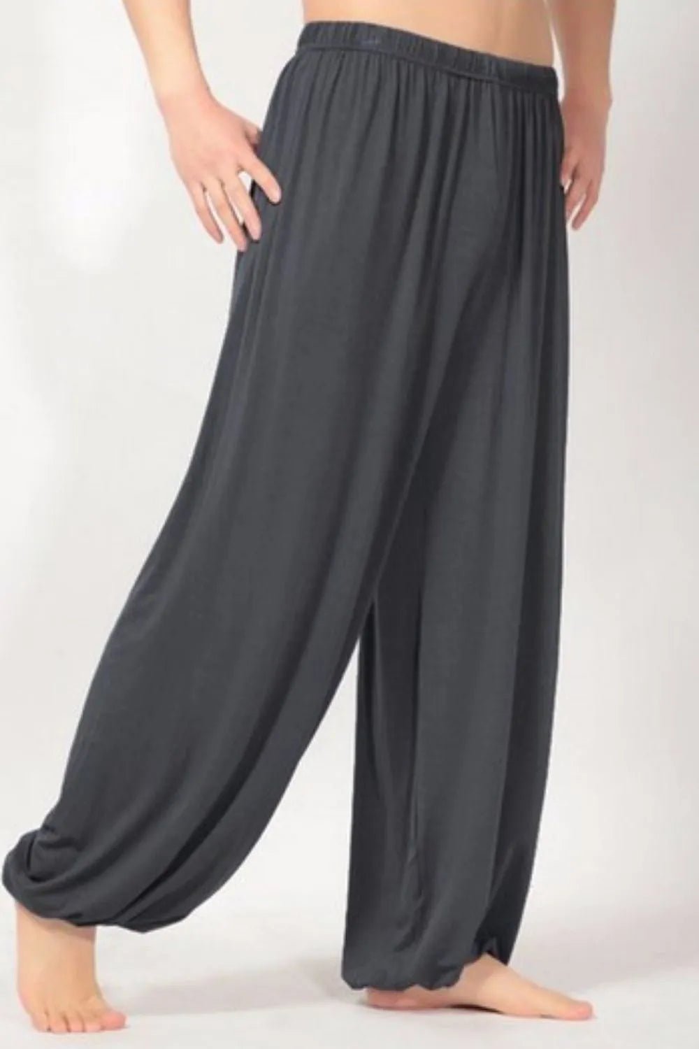 Men's Full Size Elastic Waist Pants Plus Size - Lookzlike