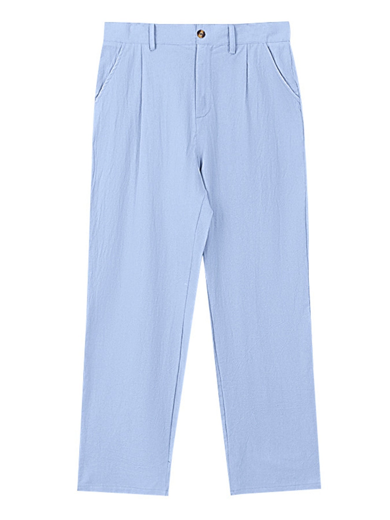 Men's Full Size Relaxed Fit Pleated Pants Plus Size designed for comfort and style at Lookzlike