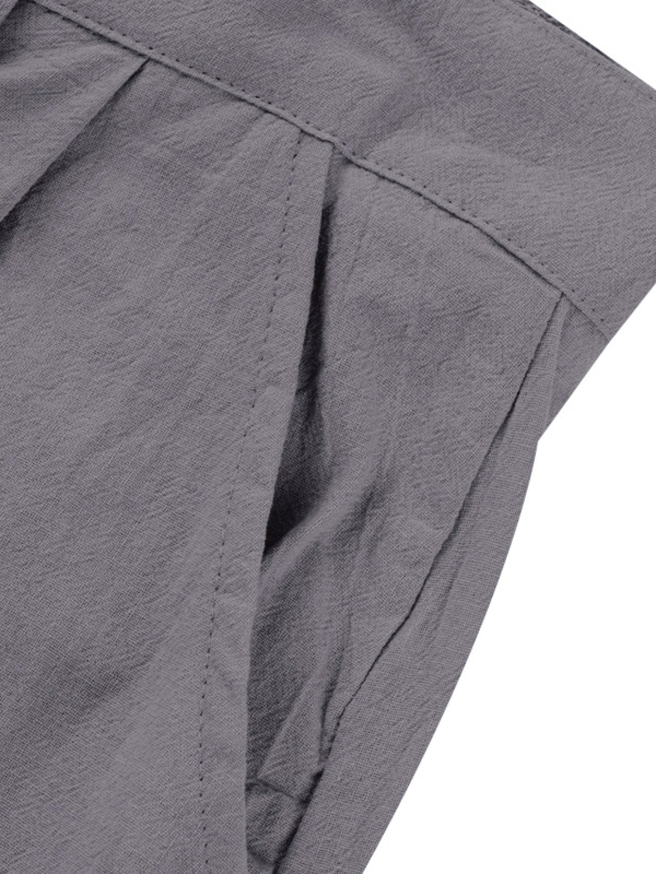 Men's Full Size Relaxed Fit Pleated Pants Plus Size designed for comfort and style at Lookzlike
