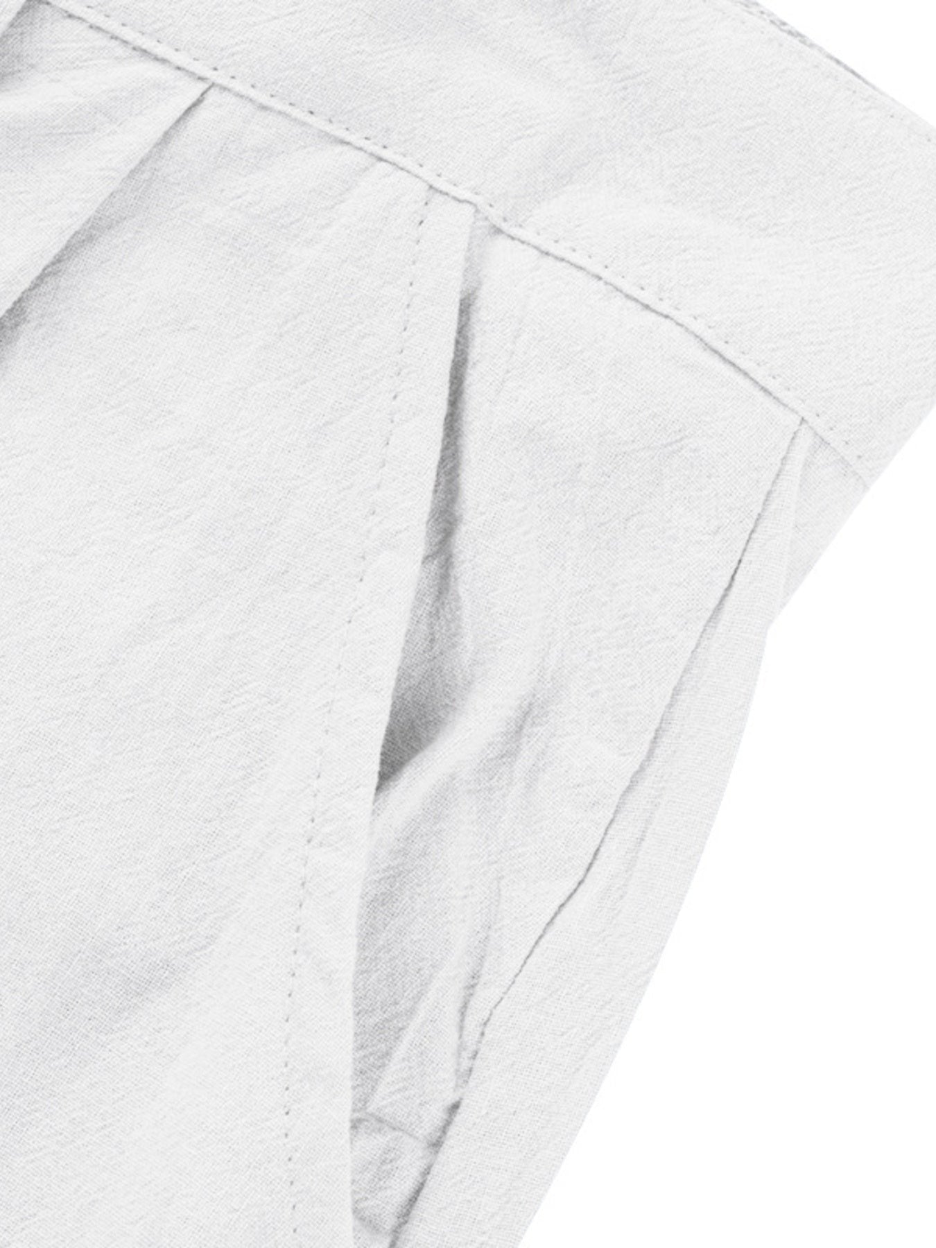 Men's Full Size Relaxed Fit Pleated Pants Plus Size designed for comfort and style at Lookzlike