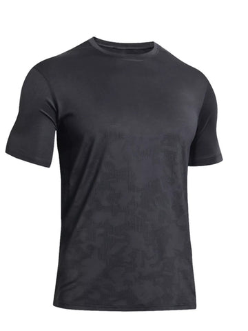 Men's Full Size Round Neck Active T-Shirt Plus Size designed for comfort and style at Lookzlike