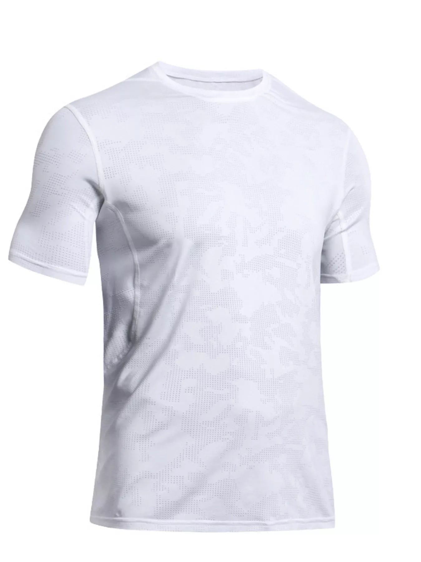 Men's Full Size Round Neck Active T-Shirt Plus Size designed for comfort and style at Lookzlike