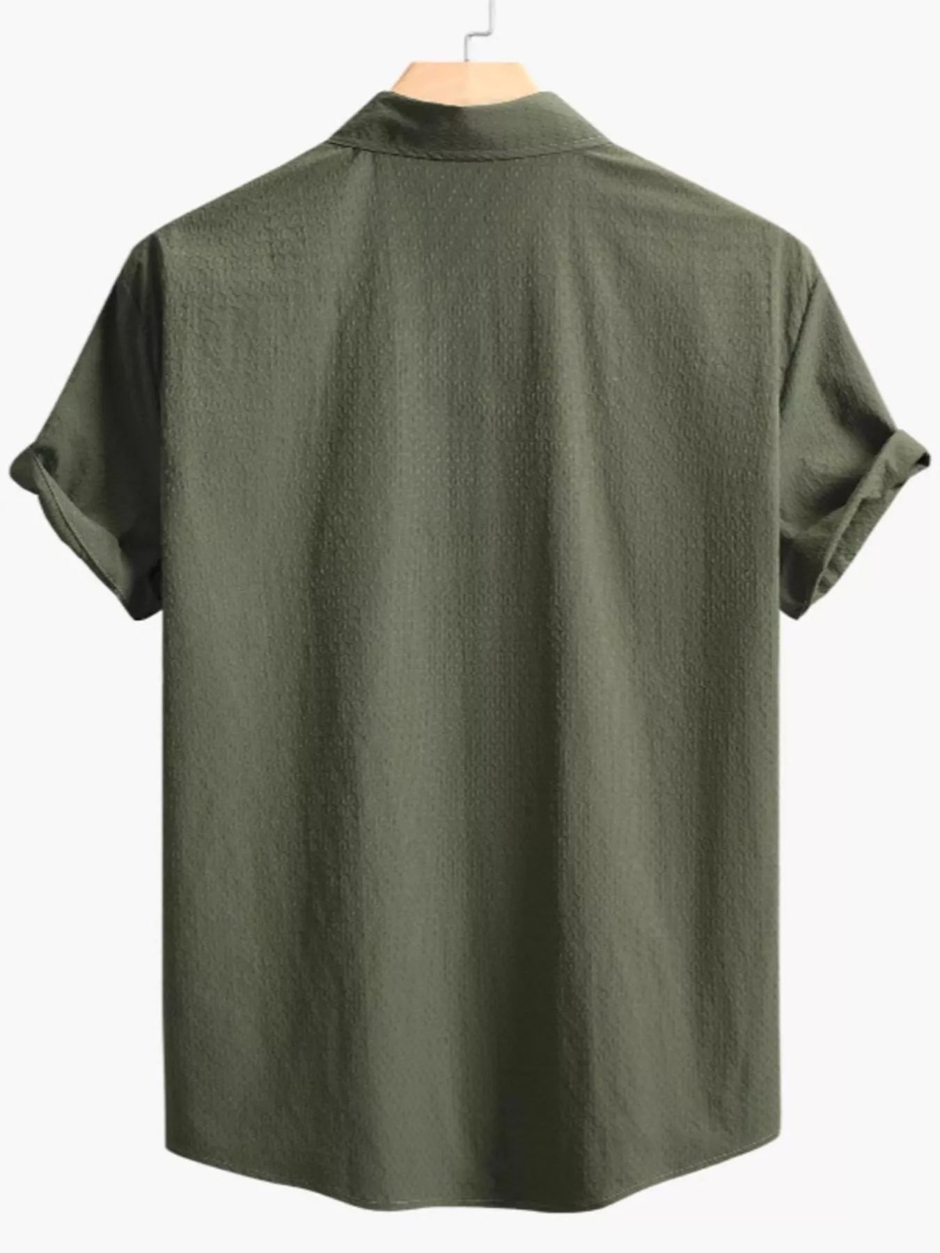 Men's Full Size Short-Sleeve Casual Shirt Plus Size designed for comfort and style at Lookzlike