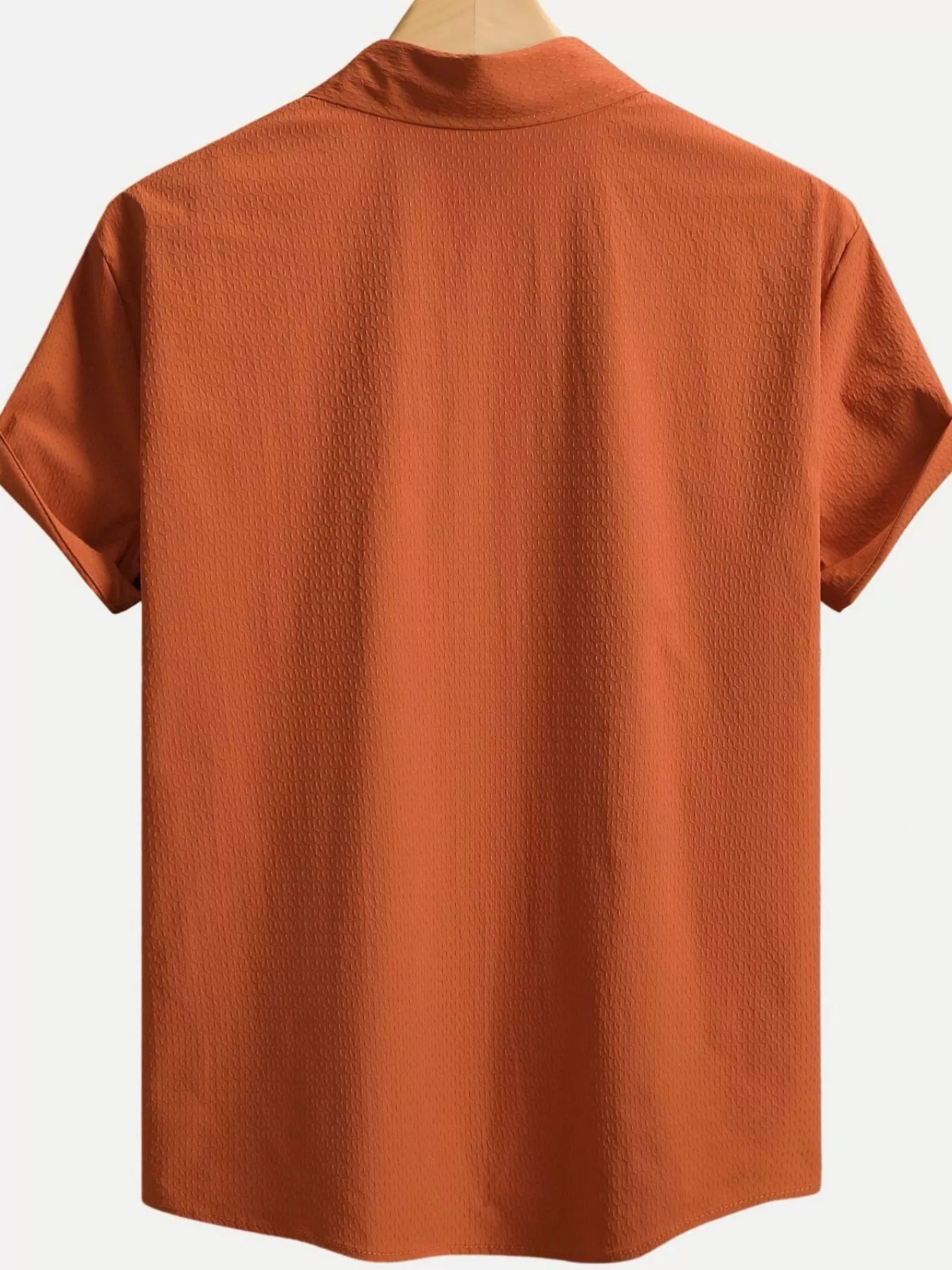 Men's Full Size Short-Sleeve Casual Shirt Plus Size designed for comfort and style at Lookzlike