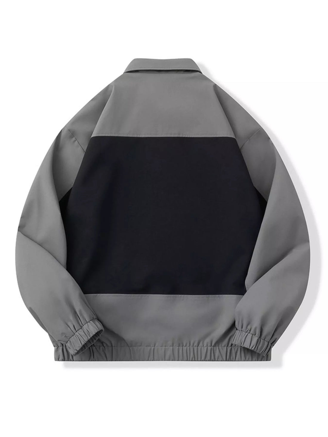 Men's Full Size Snap Down Long Sleeve Jacket Plus Size designed for comfort and style at Lookzlike