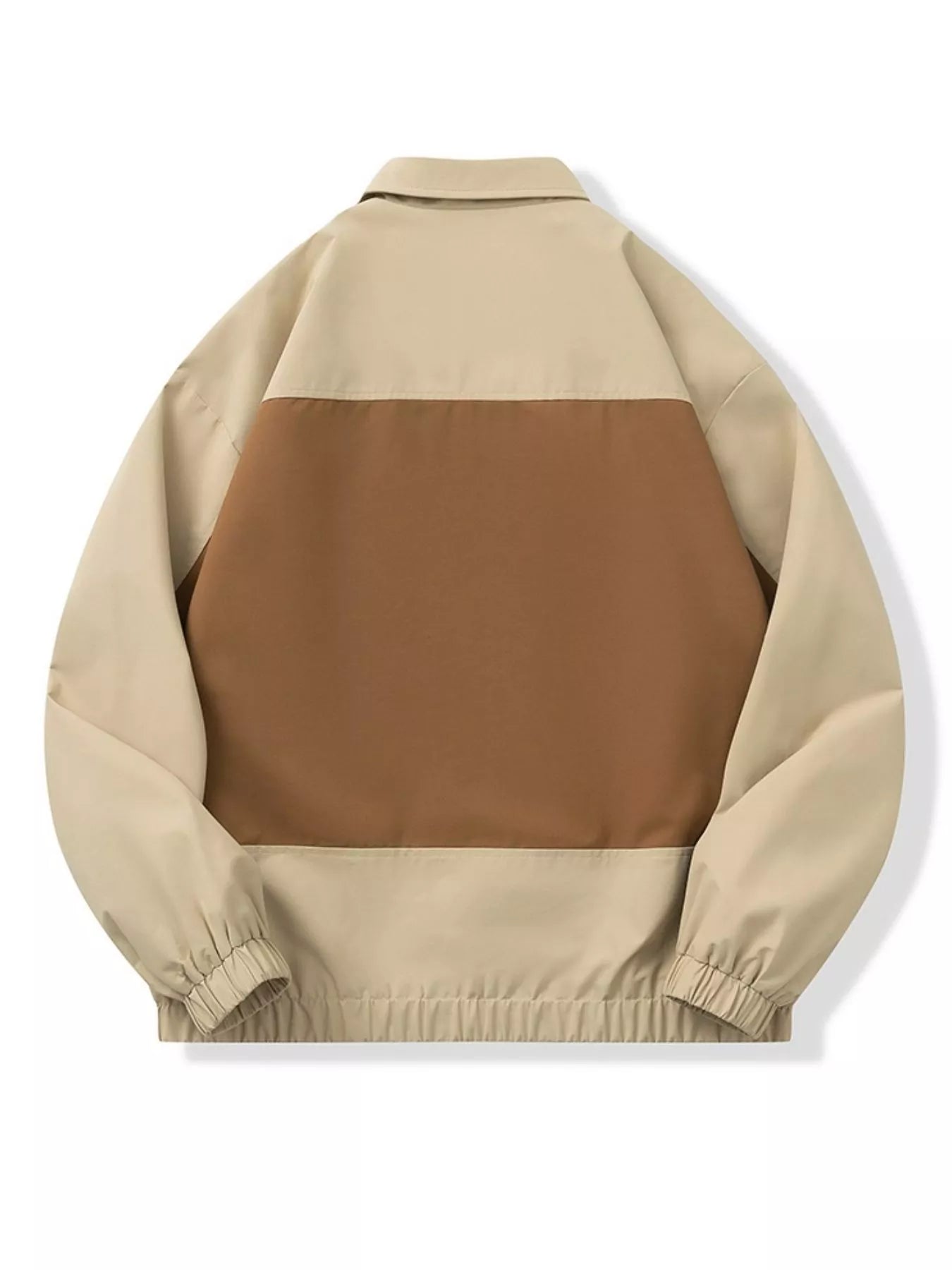 Men's Full Size Snap Down Long Sleeve Jacket Plus Size designed for comfort and style at Lookzlike