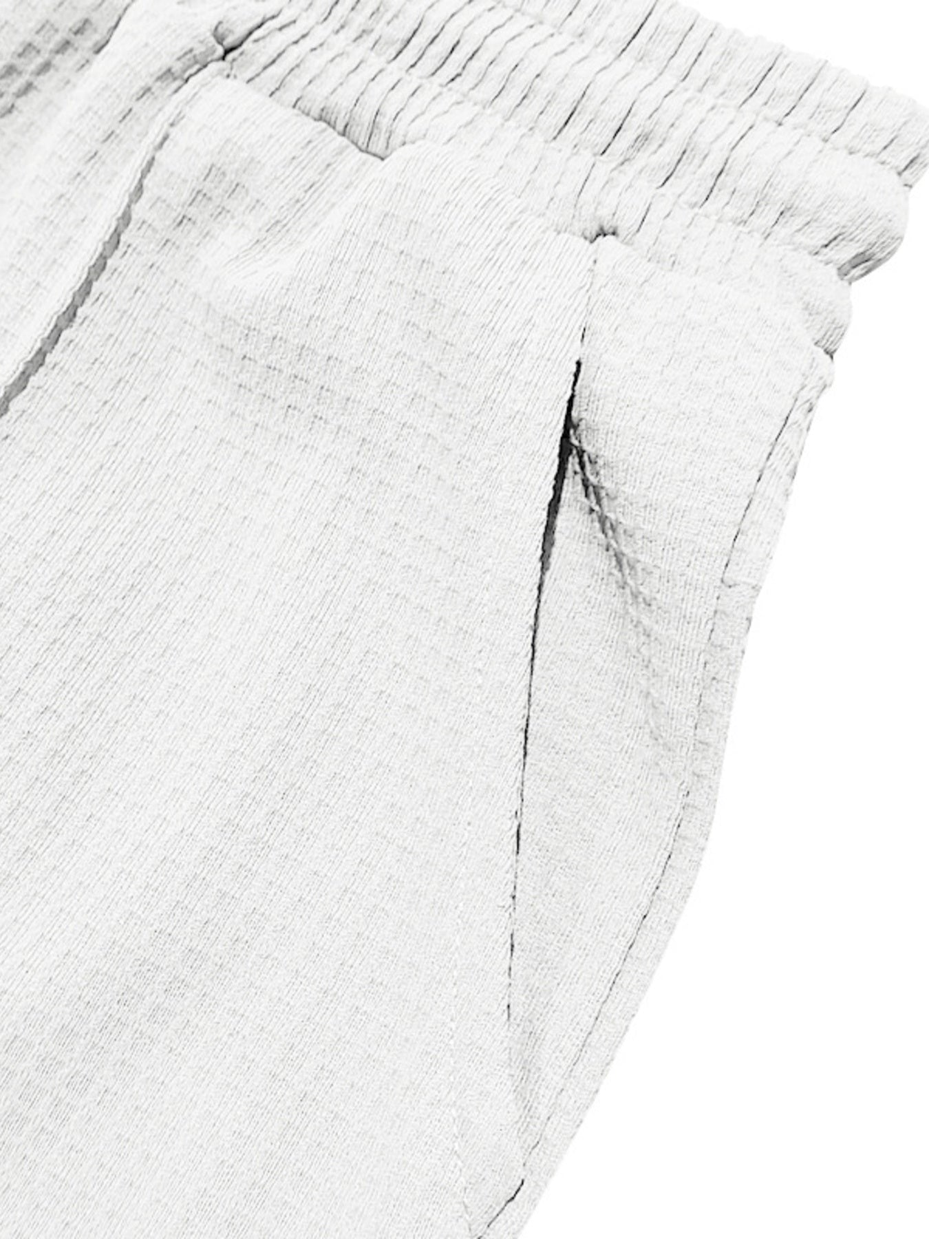 Men's Full Size Textured Drawstring Casual Pants Plus Size designed for comfort and style at Lookzlike