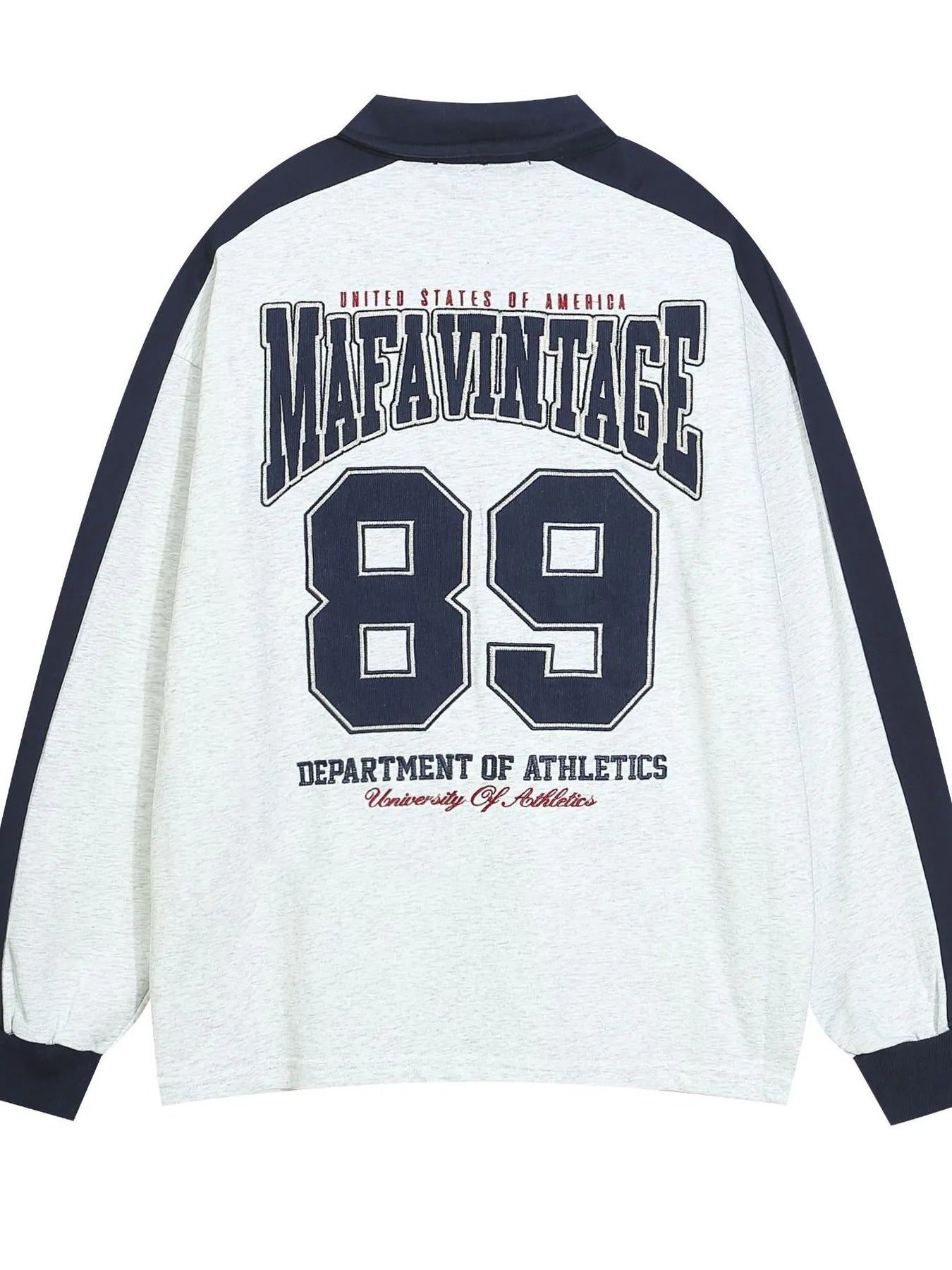 Men's Graphic Long Sleeve Polo - Lookzlike