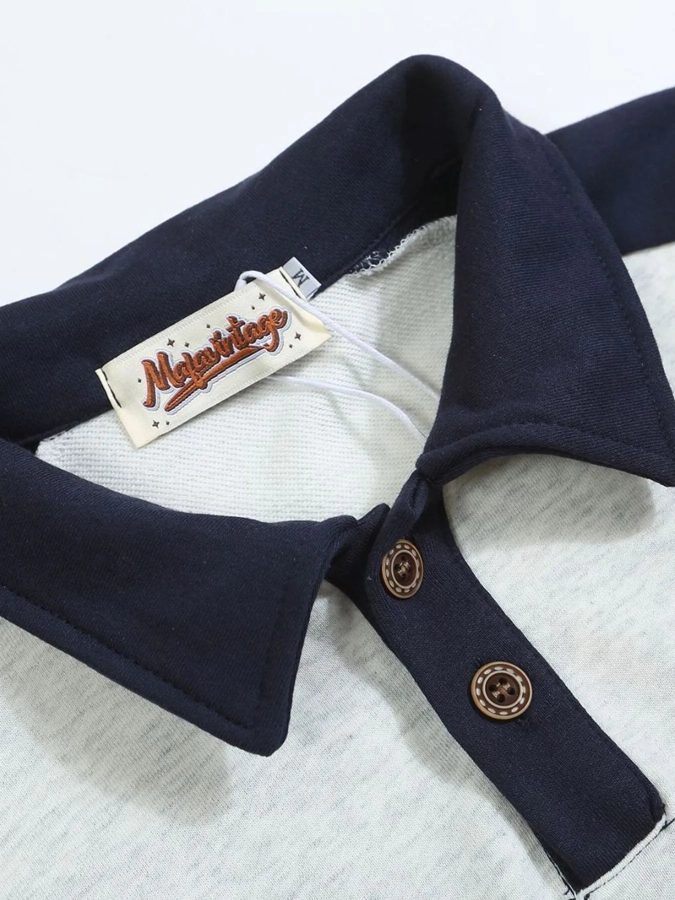 Men's Graphic Long Sleeve Polo - Lookzlike