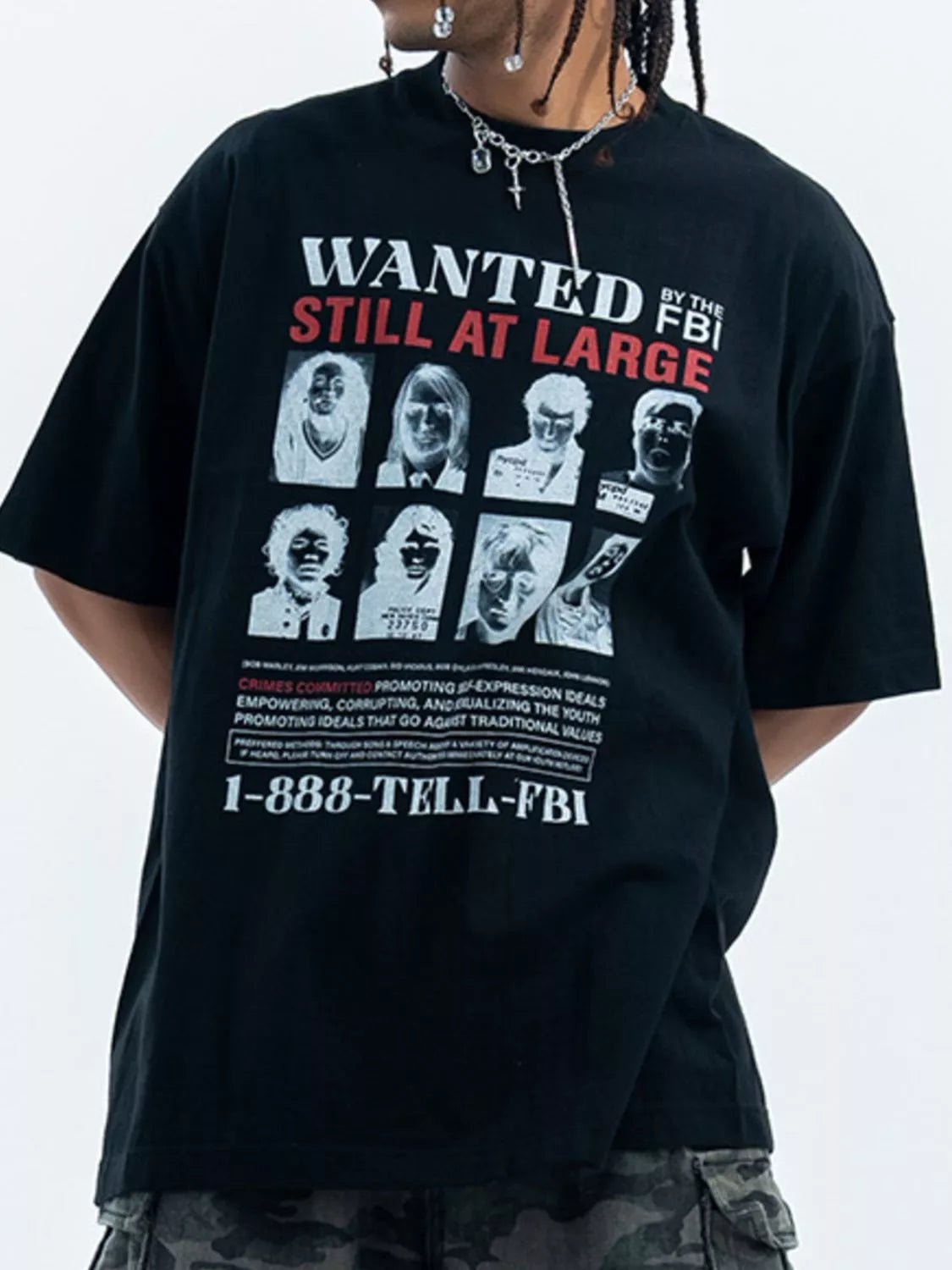 Men's Graphic Round Neck Half Sleeve T-Shirt designed for comfort and style at Lookzlike