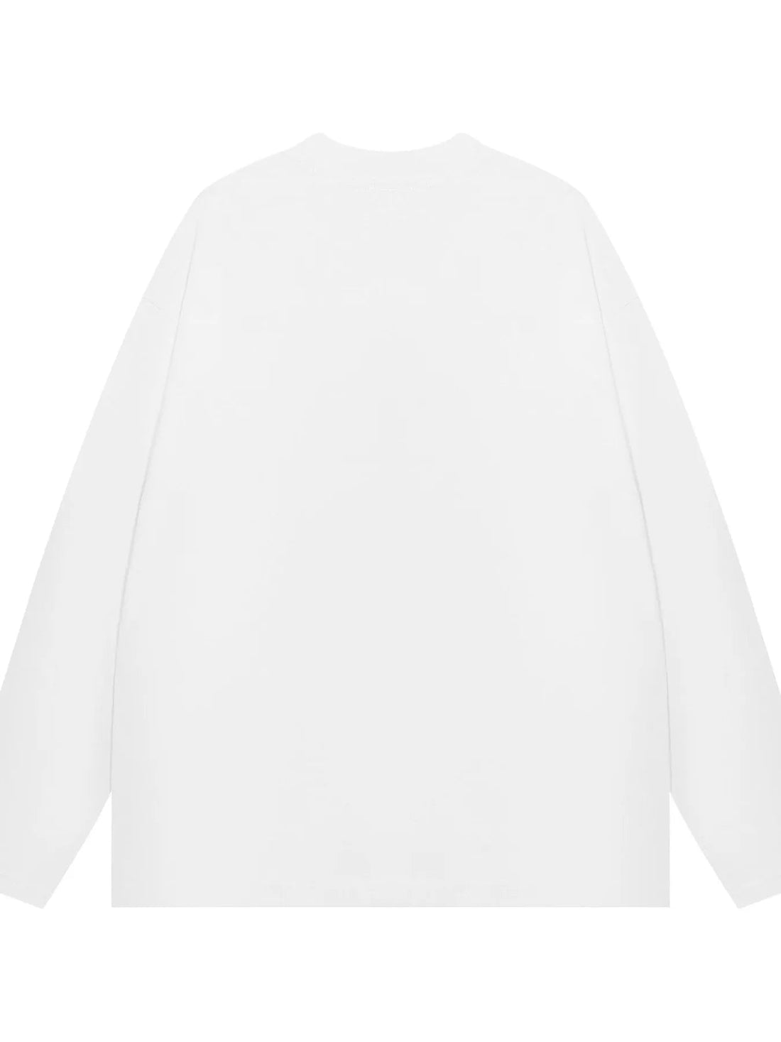 Men's Graphic Round Neck Long Sleeve T-Shirt - Lookzlike