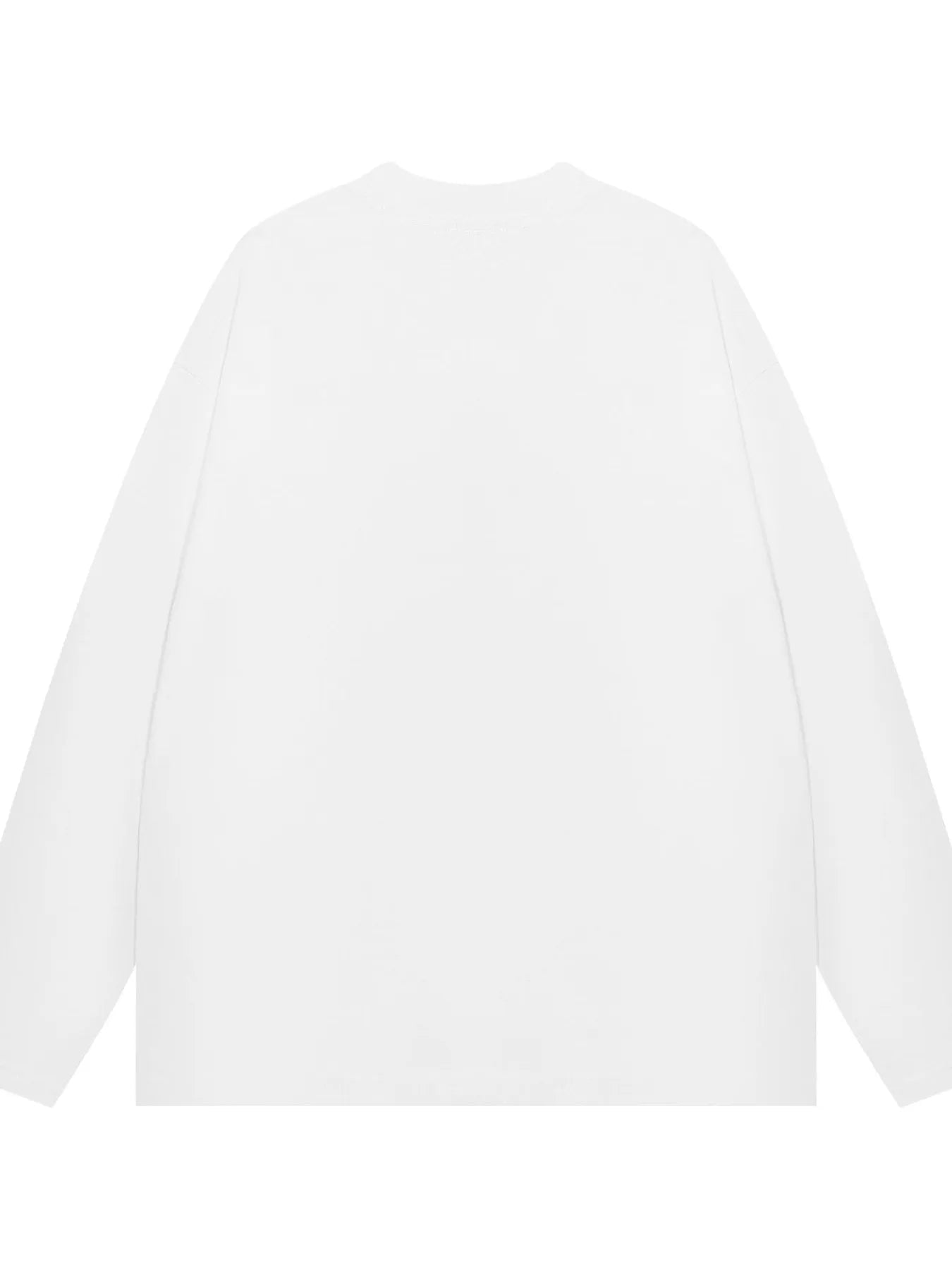 Men's Graphic Round Neck Long Sleeve T-Shirt - Lookzlike