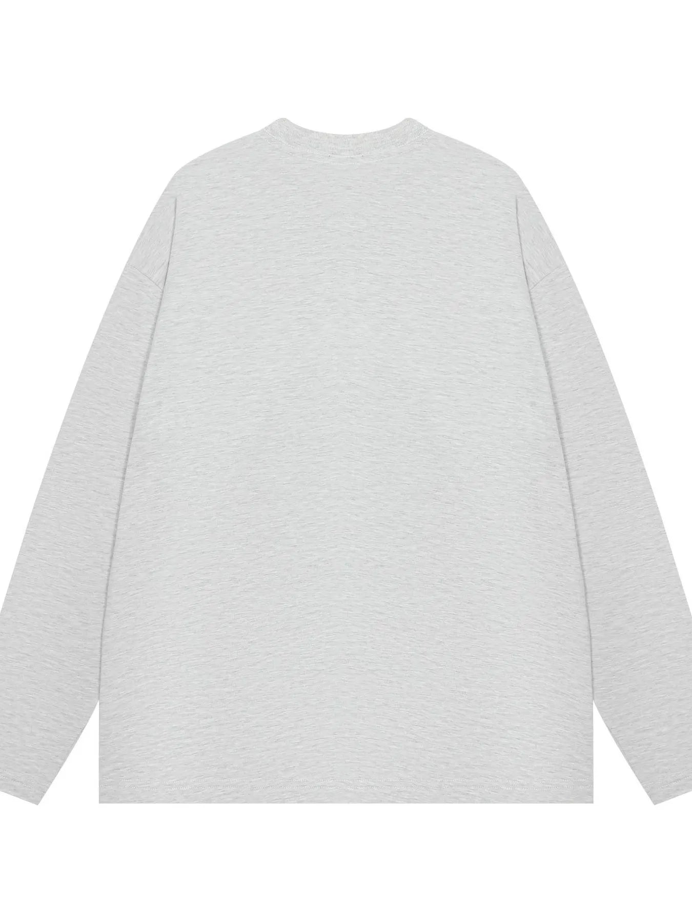 Men's Graphic Round Neck Long Sleeve T-Shirt - Lookzlike