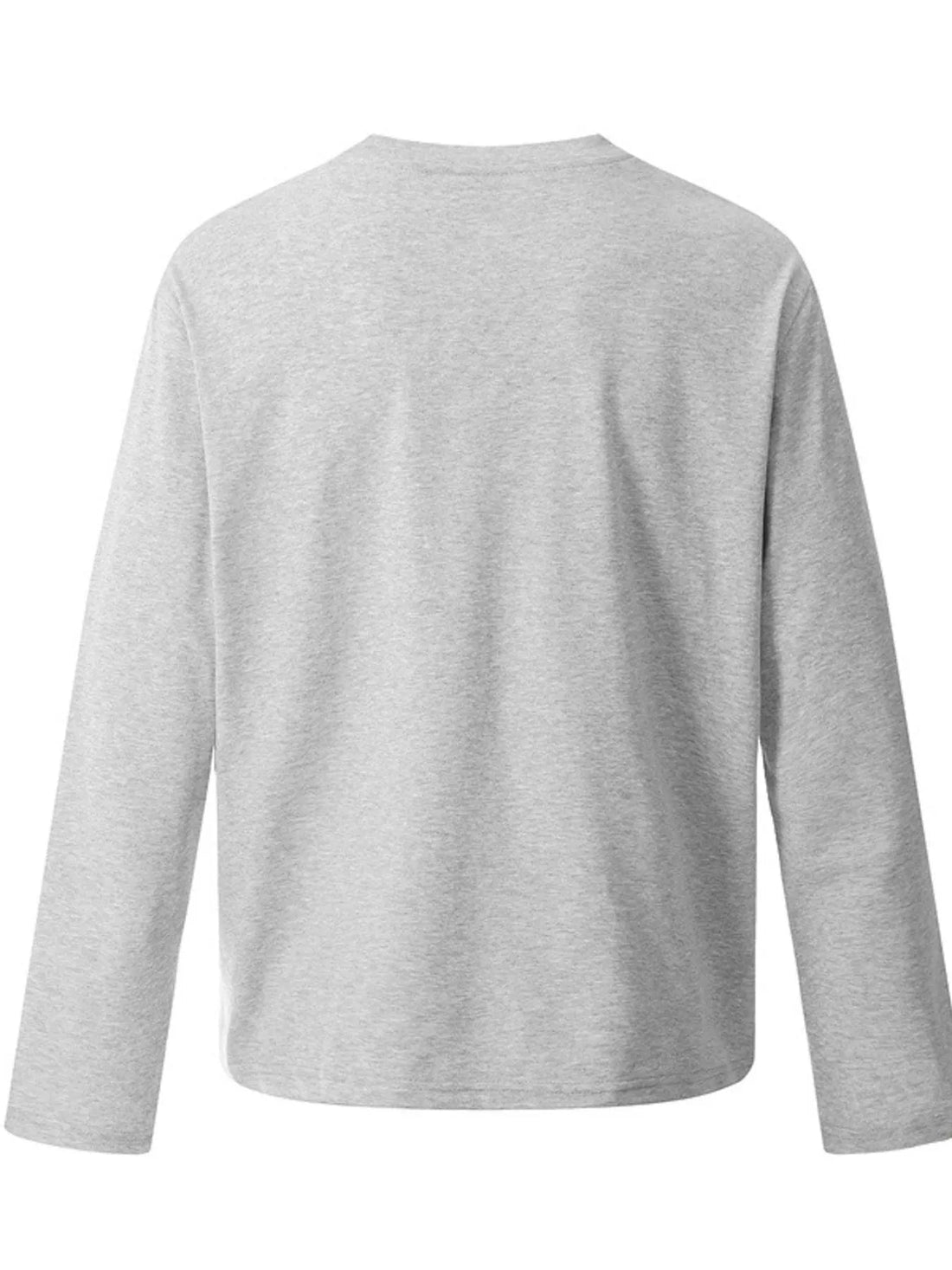 Men's Horse Graphic Long Sleeve T-Shirt - Lookzlike