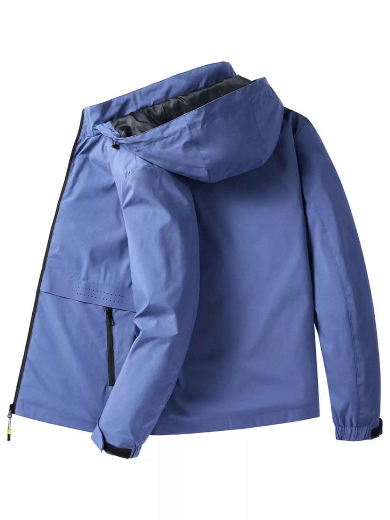 Men's Lightweight Waterproof Hooded Jacket designed for comfort and style at Lookzlike