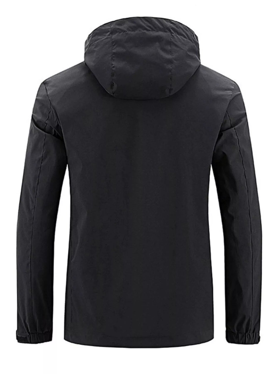 Men's Lightweight Waterproof Hooded Jacket designed for comfort and style at Lookzlike