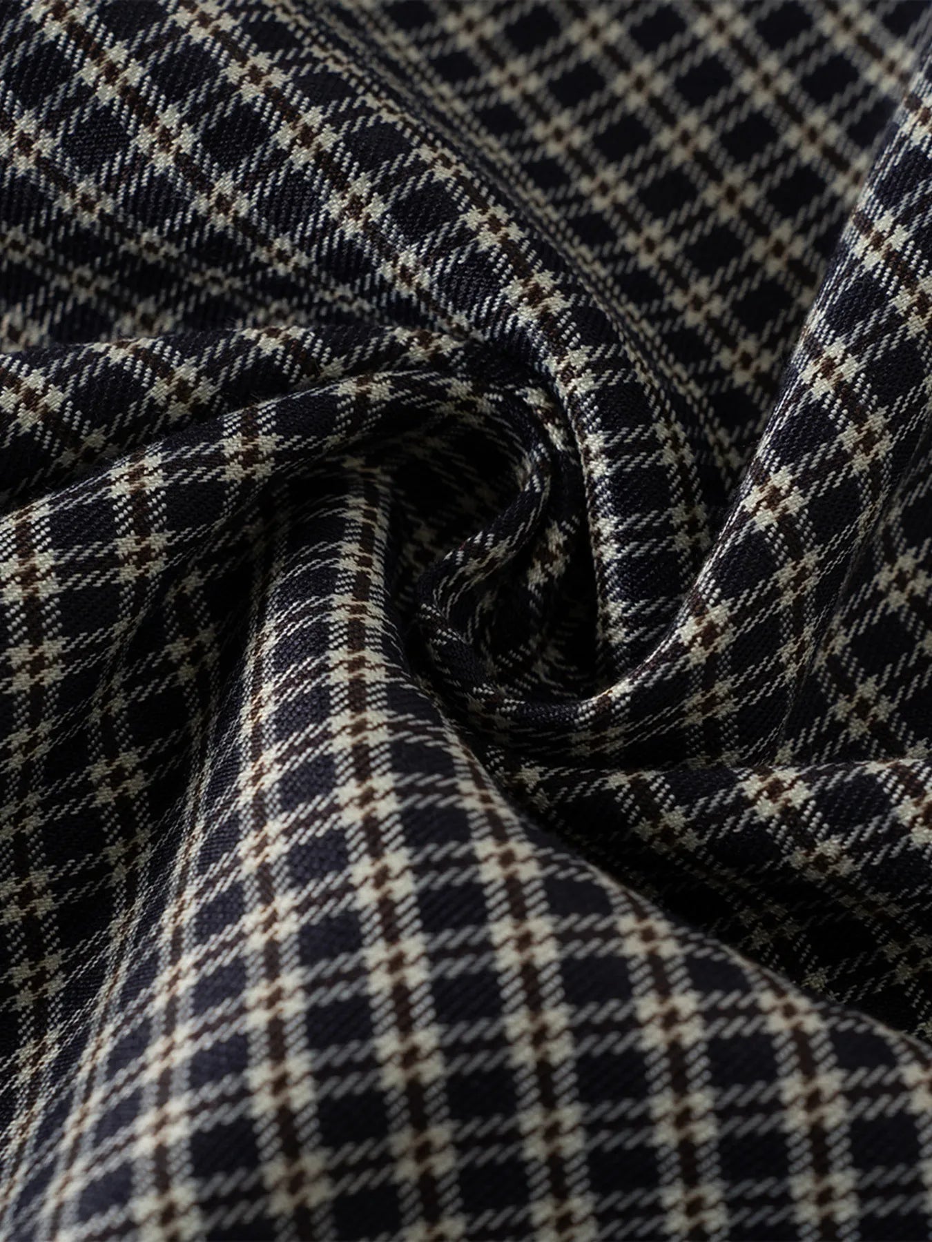 Men's Plaid Button-Down Long Sleeve Shirt - Lookzlike