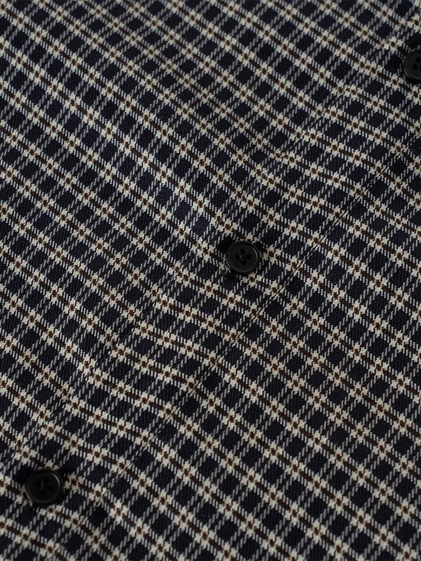 Men's Plaid Button-Down Long Sleeve Shirt - Lookzlike