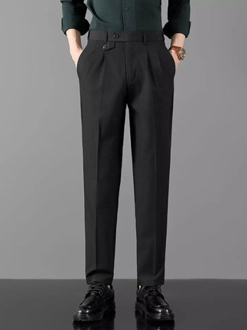 Men's Pleated Detail Pants designed for comfort and style at Lookzlike