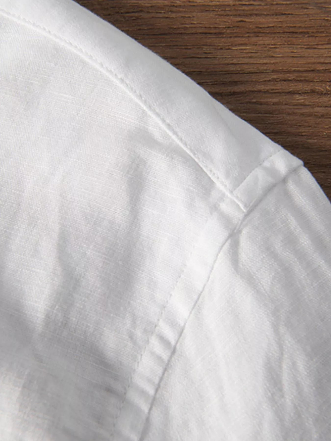 Men's Plus Size Button Detail Short Sleeve Blouse designed for comfort and style at Lookzlike