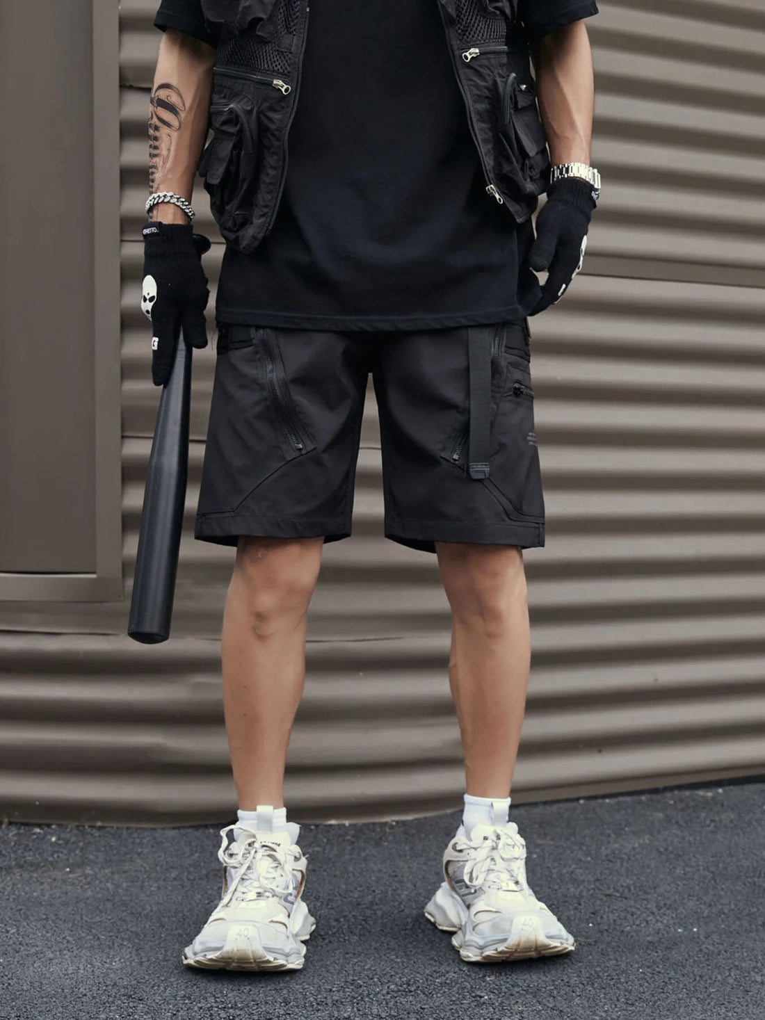 Men's Plus Size Cargo Shorts with Multi-Pockets - Lookzlike