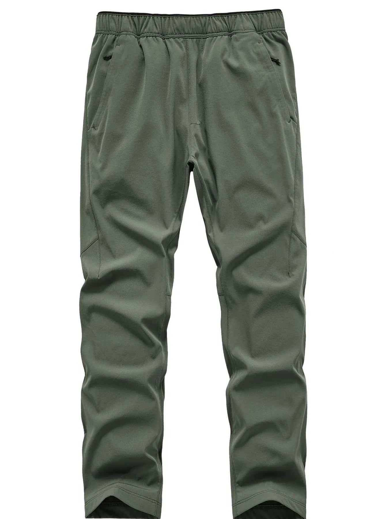 Men's Plus Size Casual Elastic Waist Pants designed for comfort and style at Lookzlike