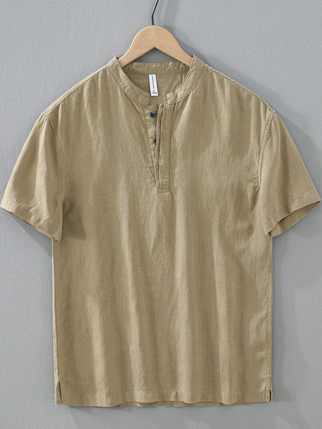Men's Plus Size Casual Short Sleeve Shirt designed for comfort and style at Lookzlike