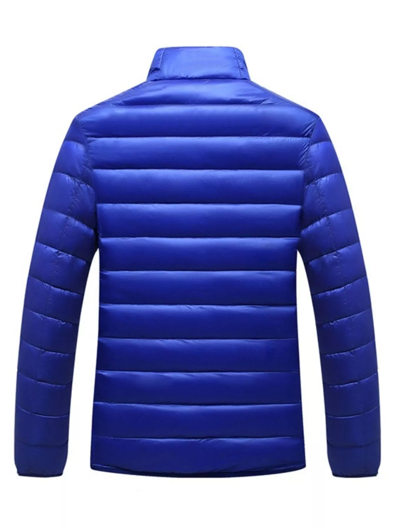 Men's Plus Size Lightweight Packable Puffer Jacket designed for comfort and style at Lookzlike