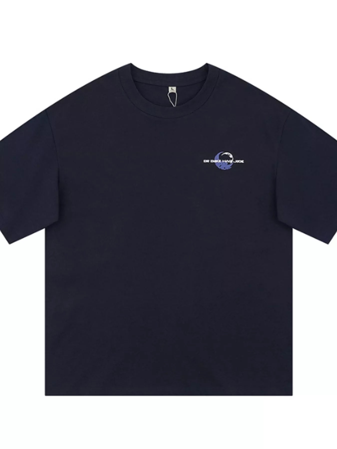 Men's Plus Size Round Neck Short Sleeve T-Shirt designed for comfort and style at Lookzlike