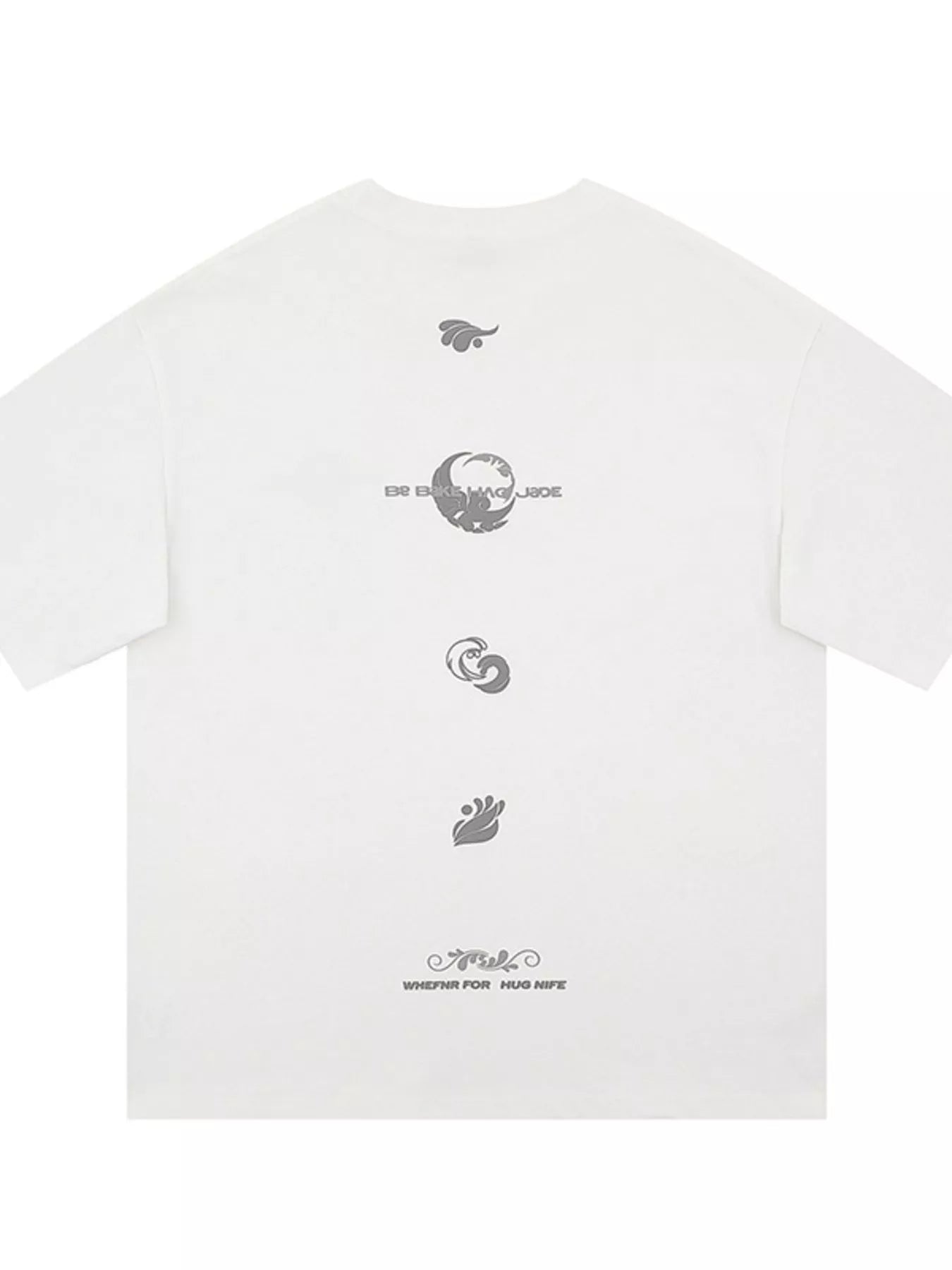 Men's Plus Size Round Neck Short Sleeve T-Shirt designed for comfort and style at Lookzlike