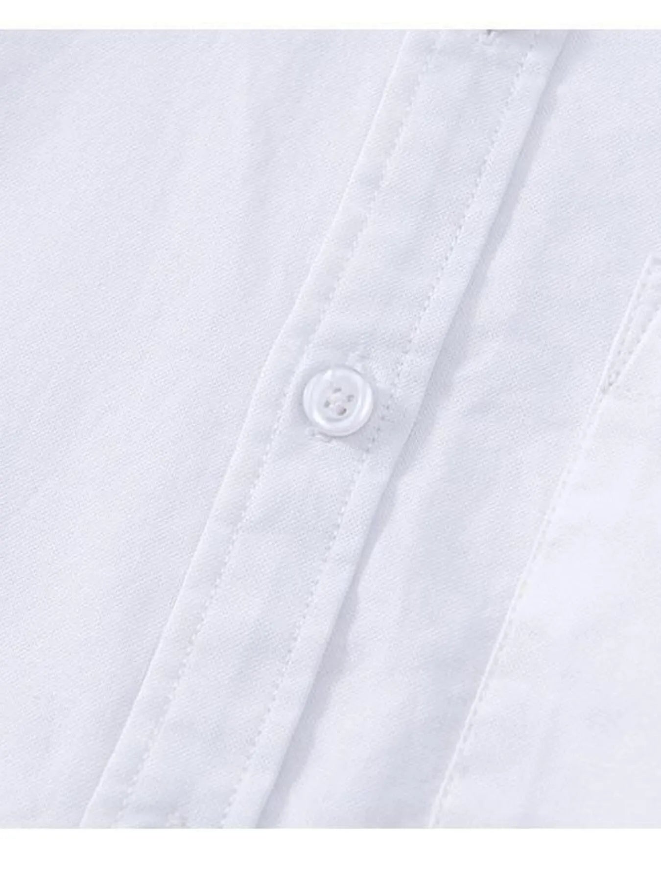 Men's Plus Size Short Sleeve Button-Up Shirt - Lookzlike