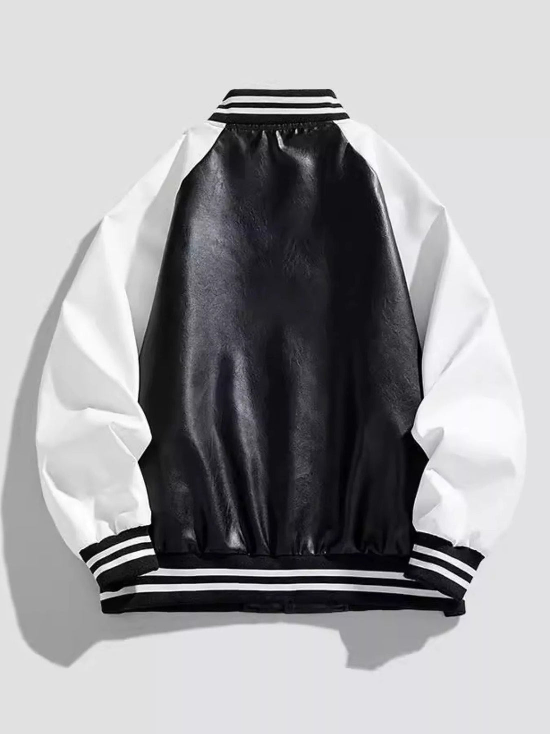 Men's Plus Size Snap Down Long Sleeve Jacket designed for comfort and style at Lookzlike